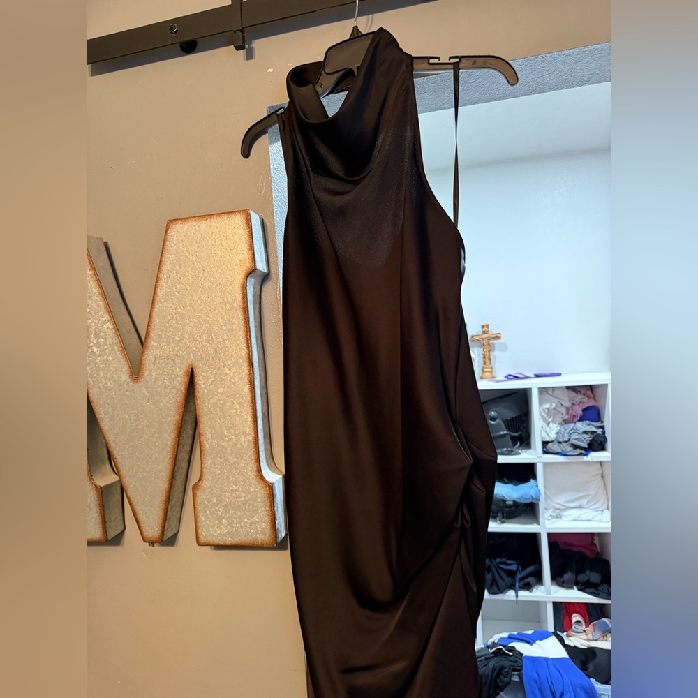 Gianni Bini Black Backless Dress